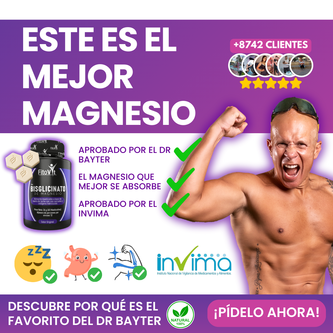 BISGLICINATO: El magnesio más puro.