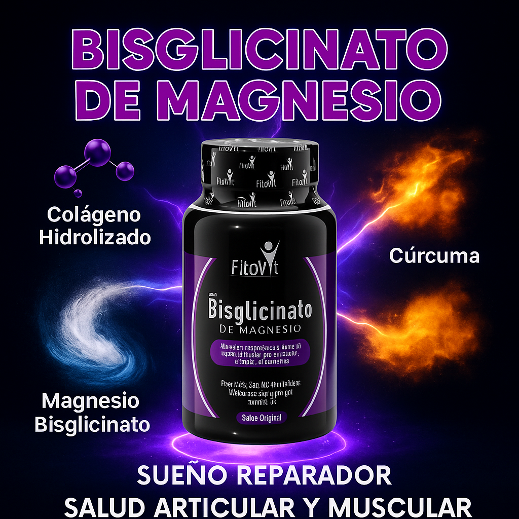 BISGLICINATO: El magnesio más puro.