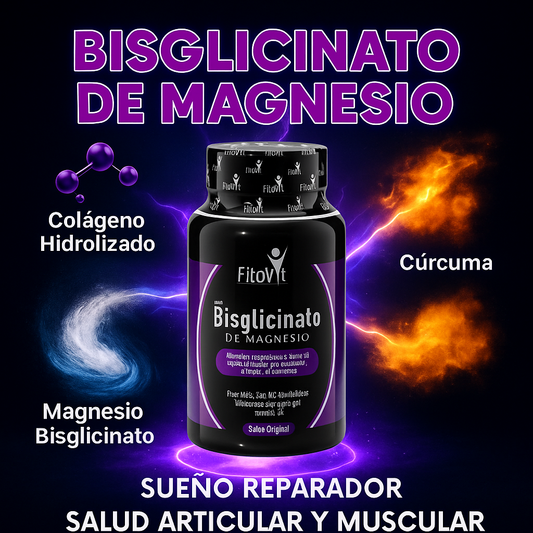 BISGLICINATO: El magnesio más puro.